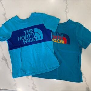 The North Face Kids Blue T-Shirts - Set of 2